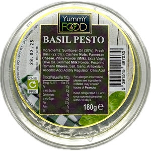 Yummy Food Basil Pesto 180g