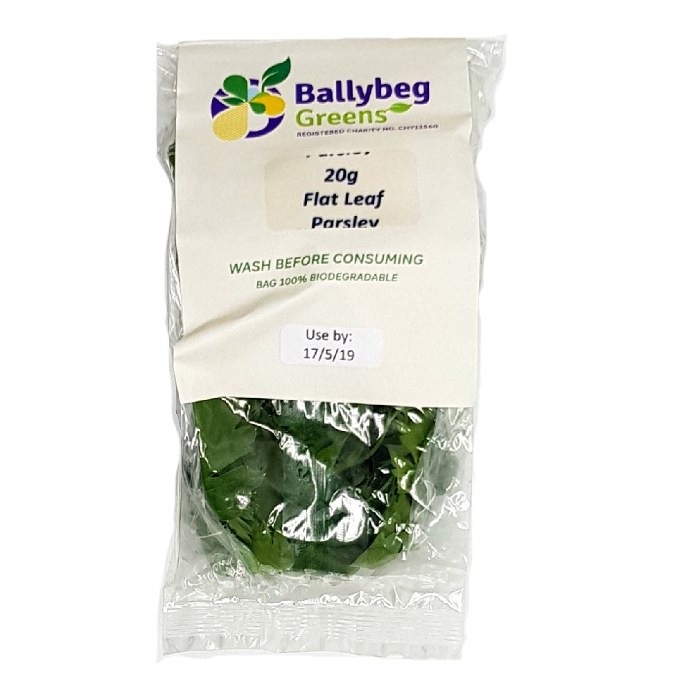 Ballybeg Greens Flat Leaf Parsley 20g