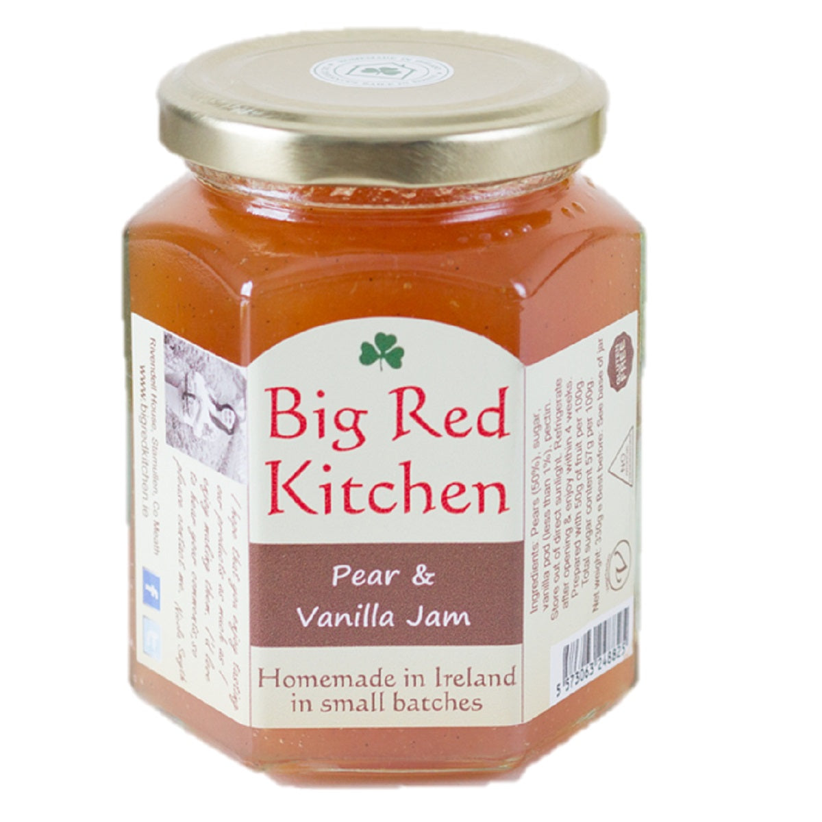 Big Red Kitchen Pear &amp; Vanilla 330g