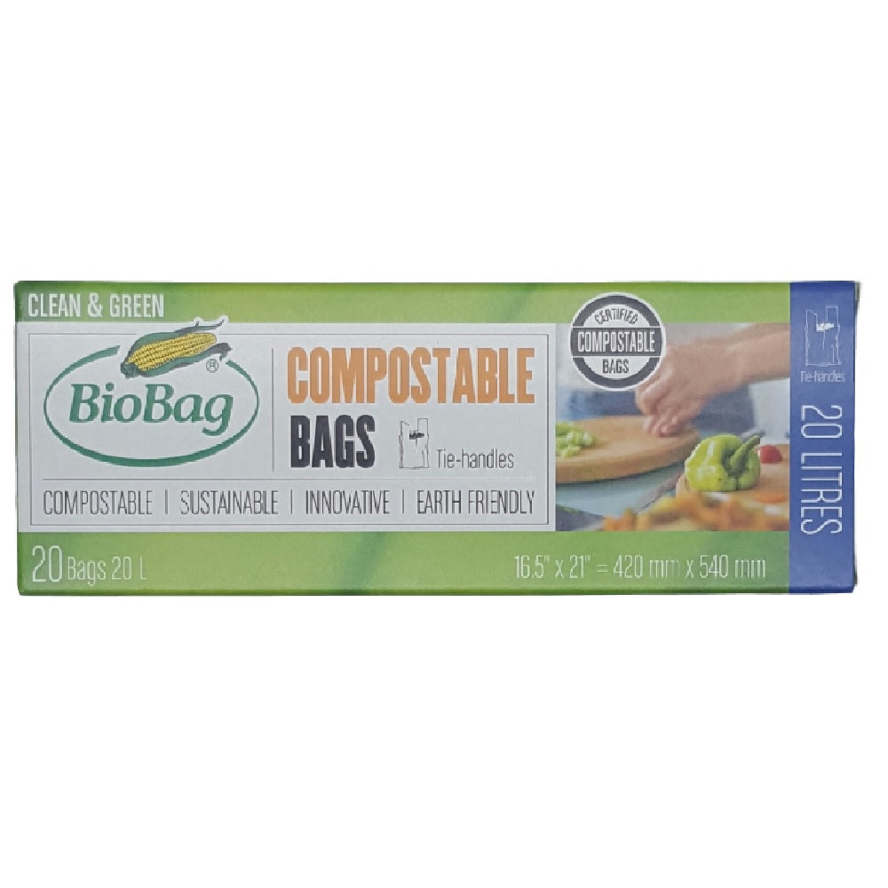 BioBag Compostable Bags 20 bags 20 Litres