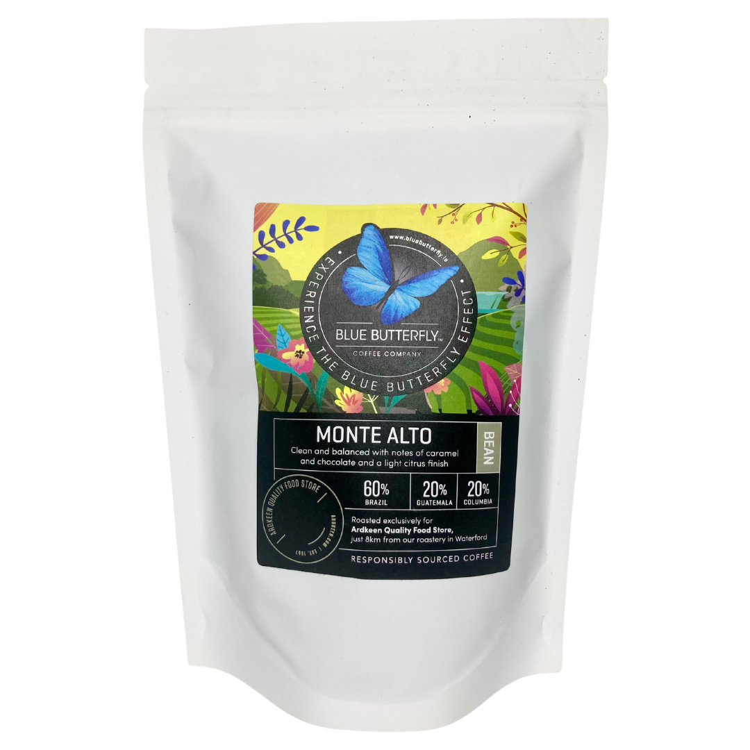 Blue Butterfly Monte Alto Coffee Beans 250g