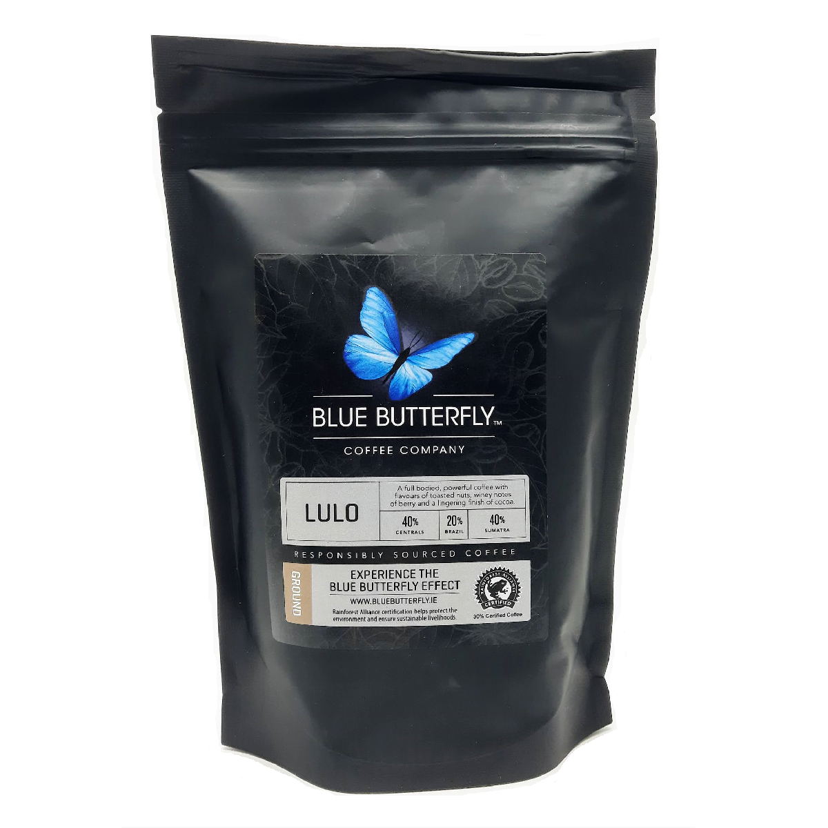 Blue Butterfly Lulo Roasted and Ground Coffee 250g