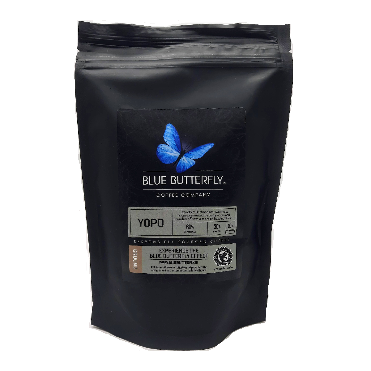 Blue Butterfly Yopo Roasted and Ground Coffee 250g