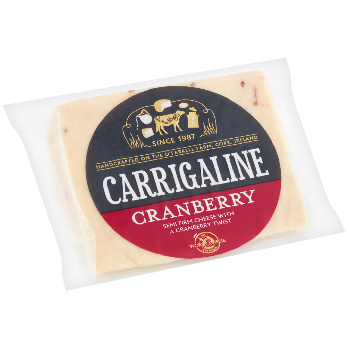 Carrigaline Cranberry Semi-Firm Cheese 150g