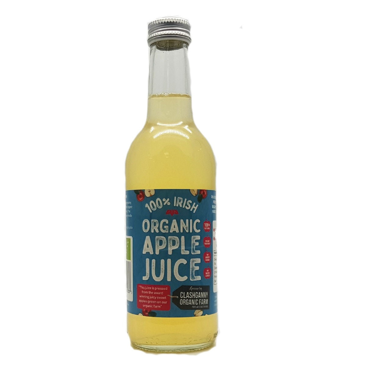 Clashganny 100 Irish Organic Apple Juice 250ml Ardkeen Quality Food