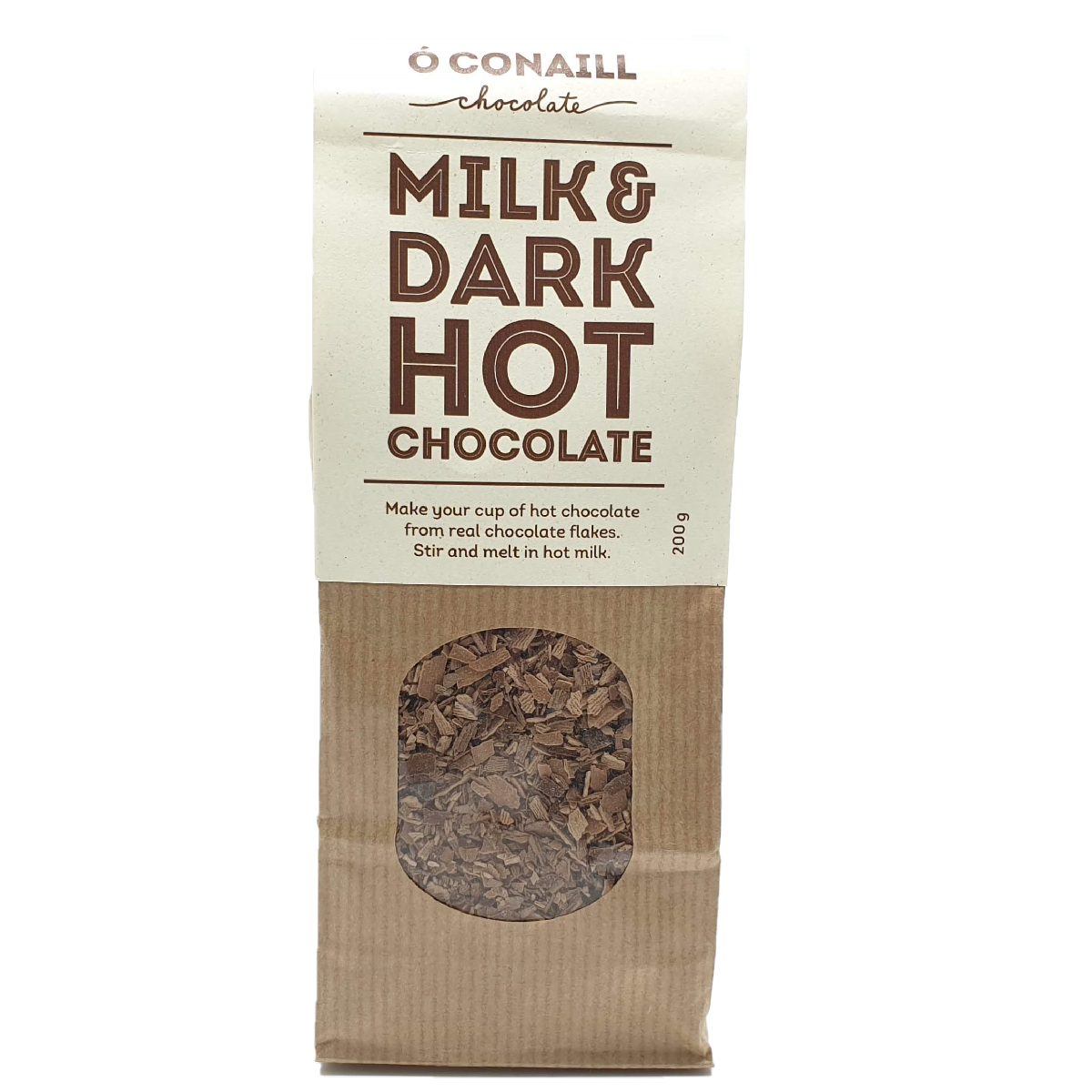 Ó Conaill Chocolate Milk &amp; Dark Hot Chocolate 200g