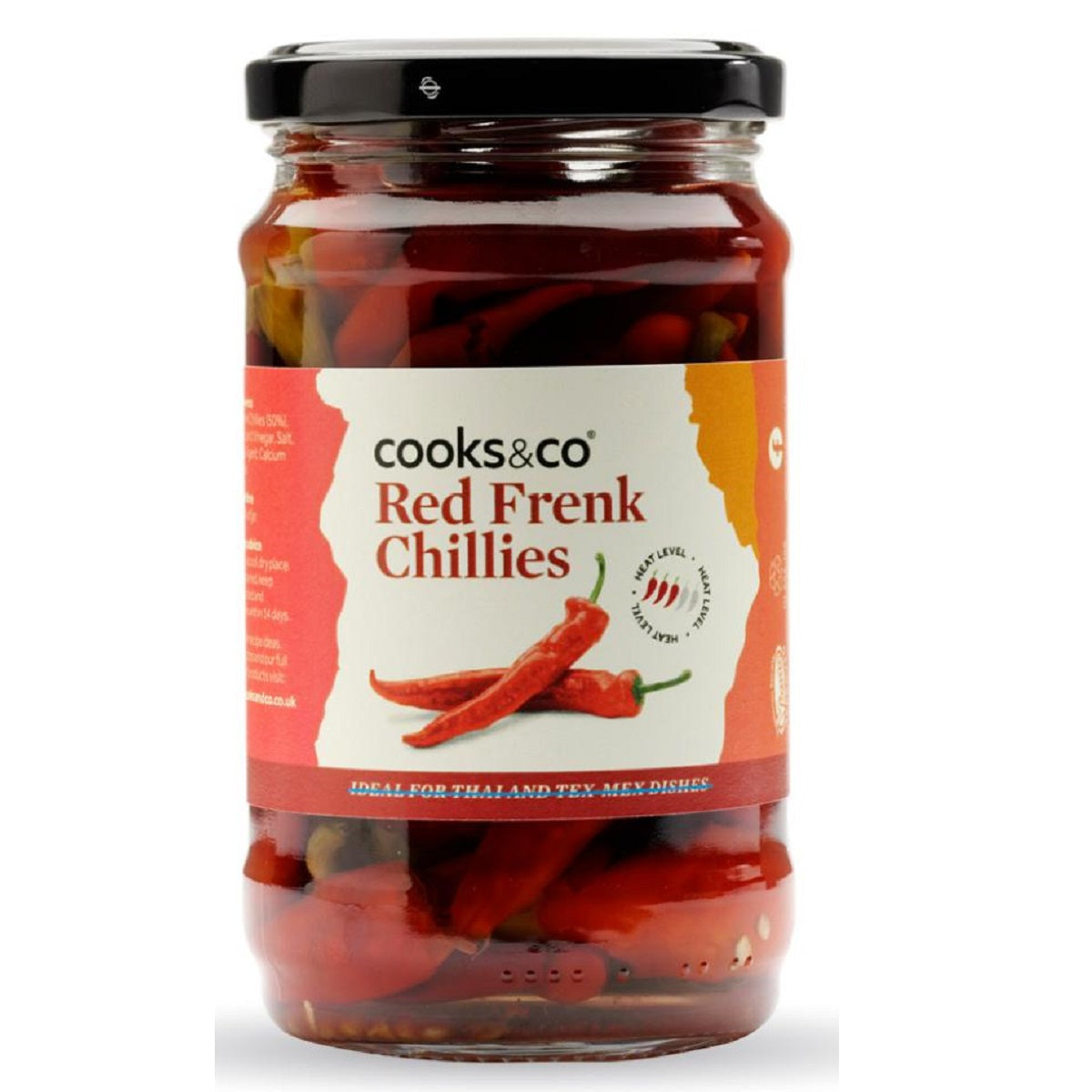 Cooks&amp;Co Red Frenk Chillies 300g