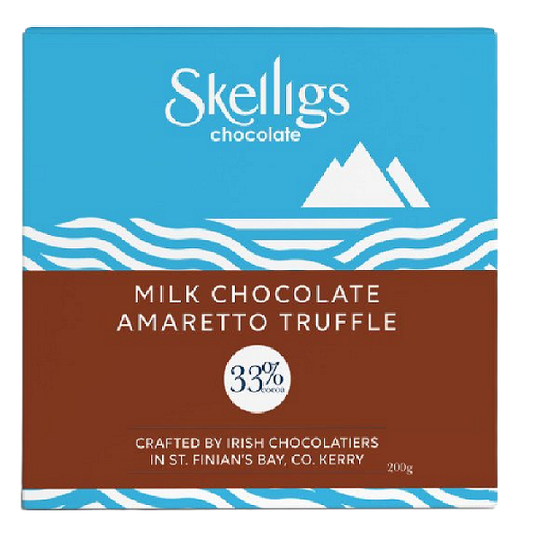 Skelligs Chocolate Milk Chocolate Amaretto Truffles 200g
