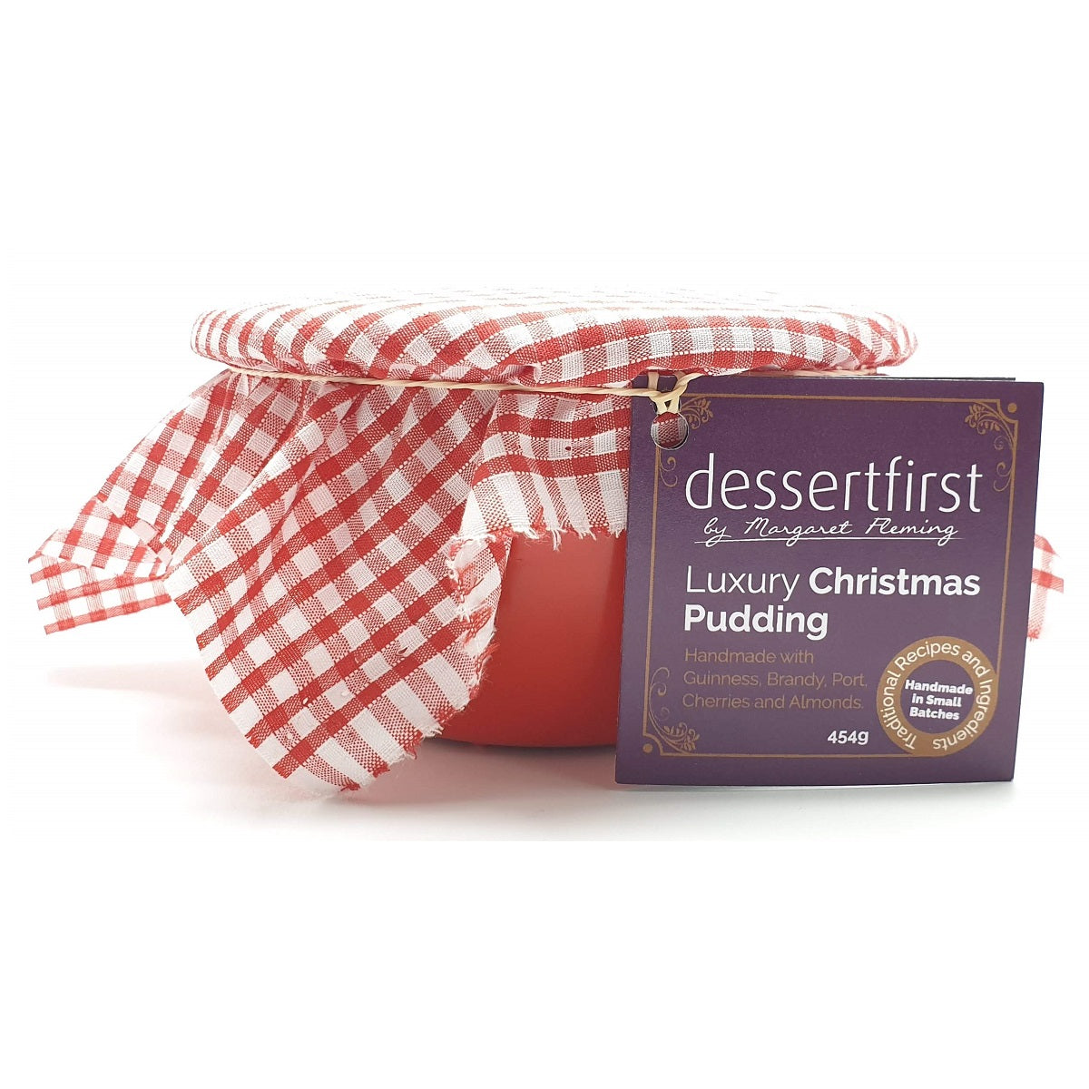 Dessert First by Margaret Fleming Luxury Christmas Pudding 454g