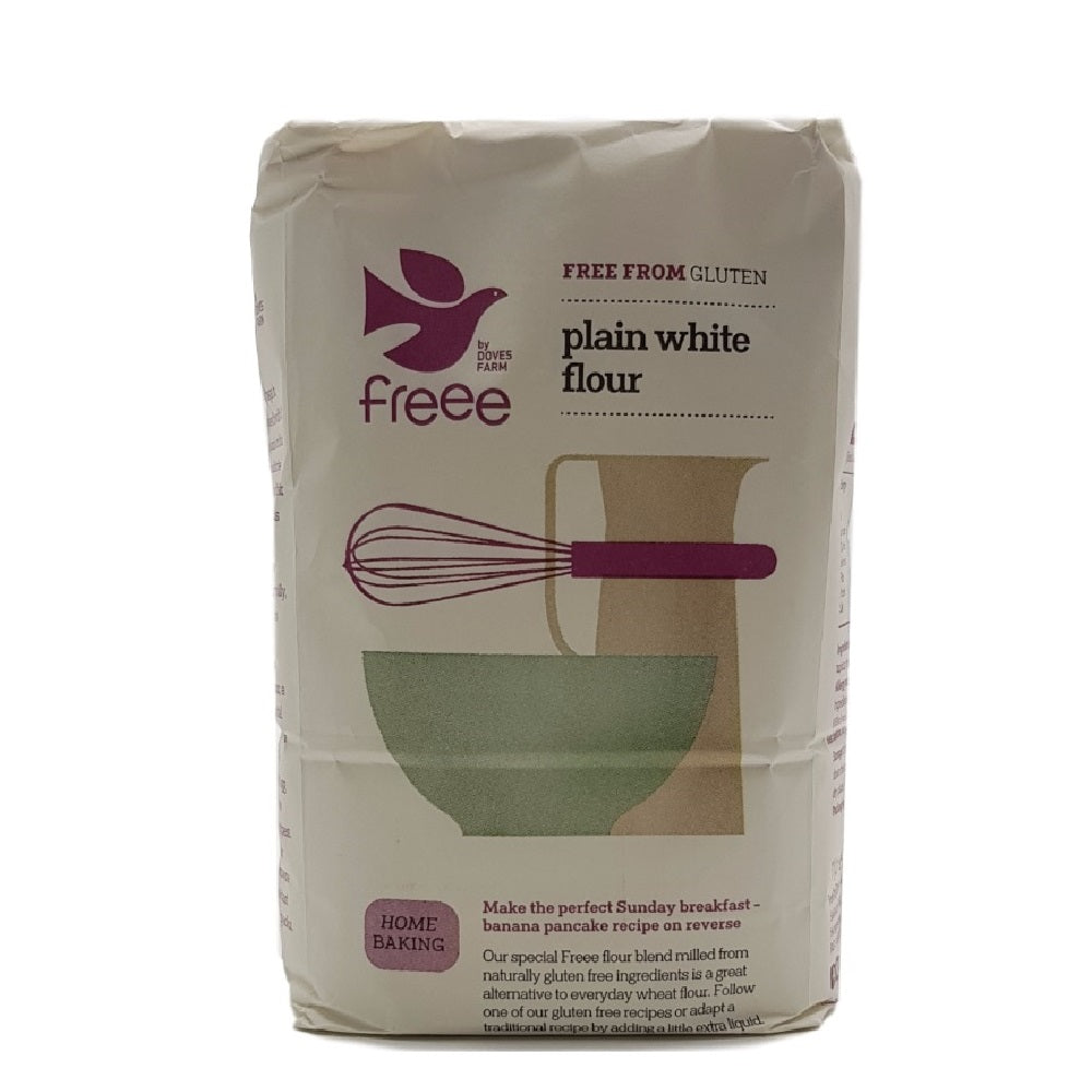 Doves Farm Plain White Gluten Free Flour 1kg
