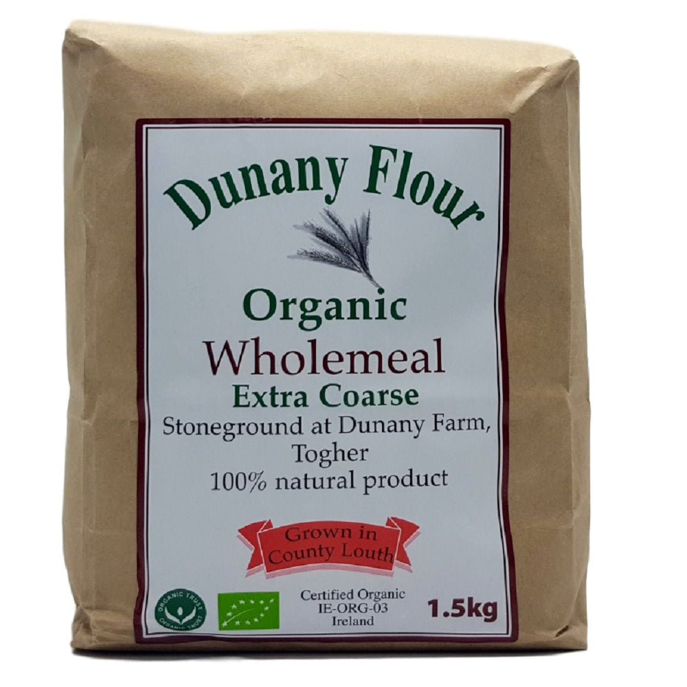 Dunany Flour Organic Wholemeal Extra Coarse 1.5kg