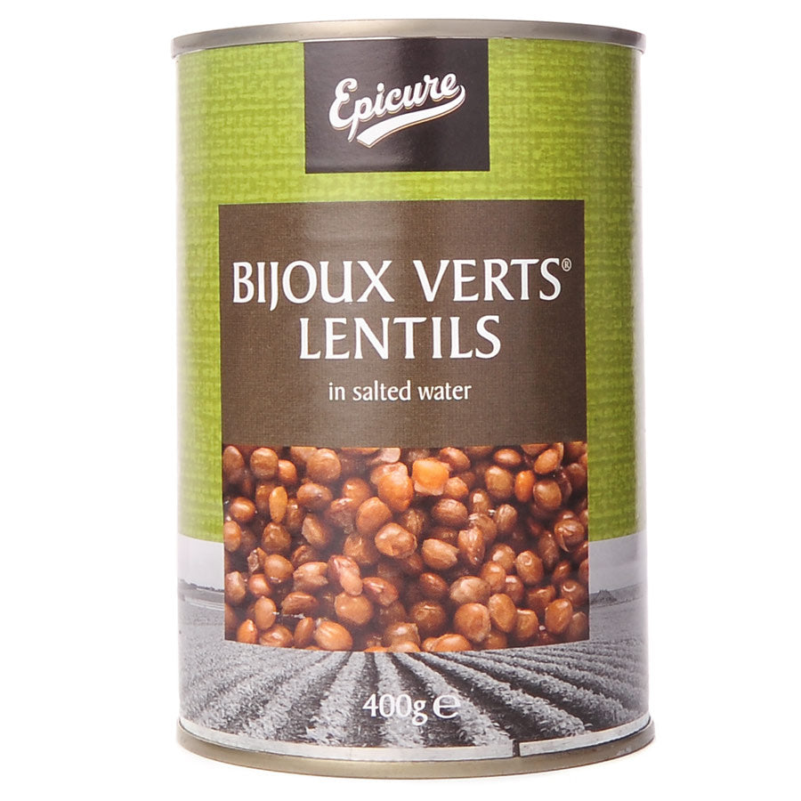 Epicure Bijoux Verts Lentils 400g
