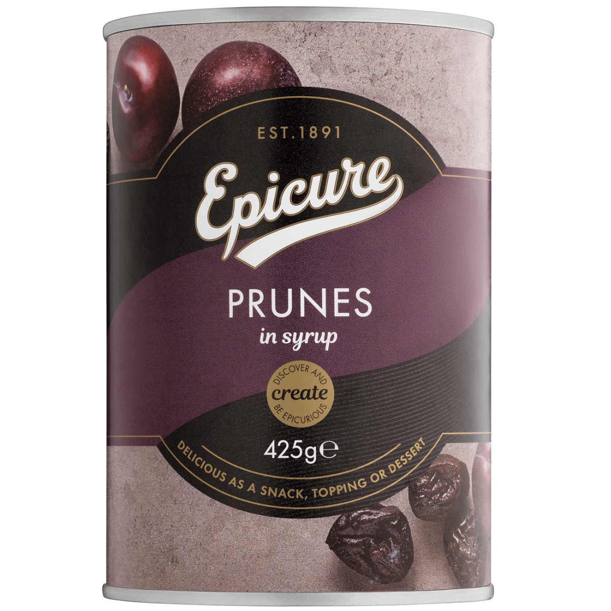 Epicure Prunes in Syrup 425g