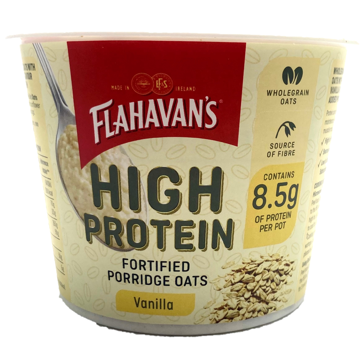 Flahavan&#39;s High Protein Vanilla Fortified Porridge Oats 46g