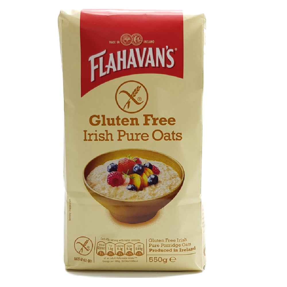 Flahavan&#39;s Gluten Free Irish Pure Oats 550g