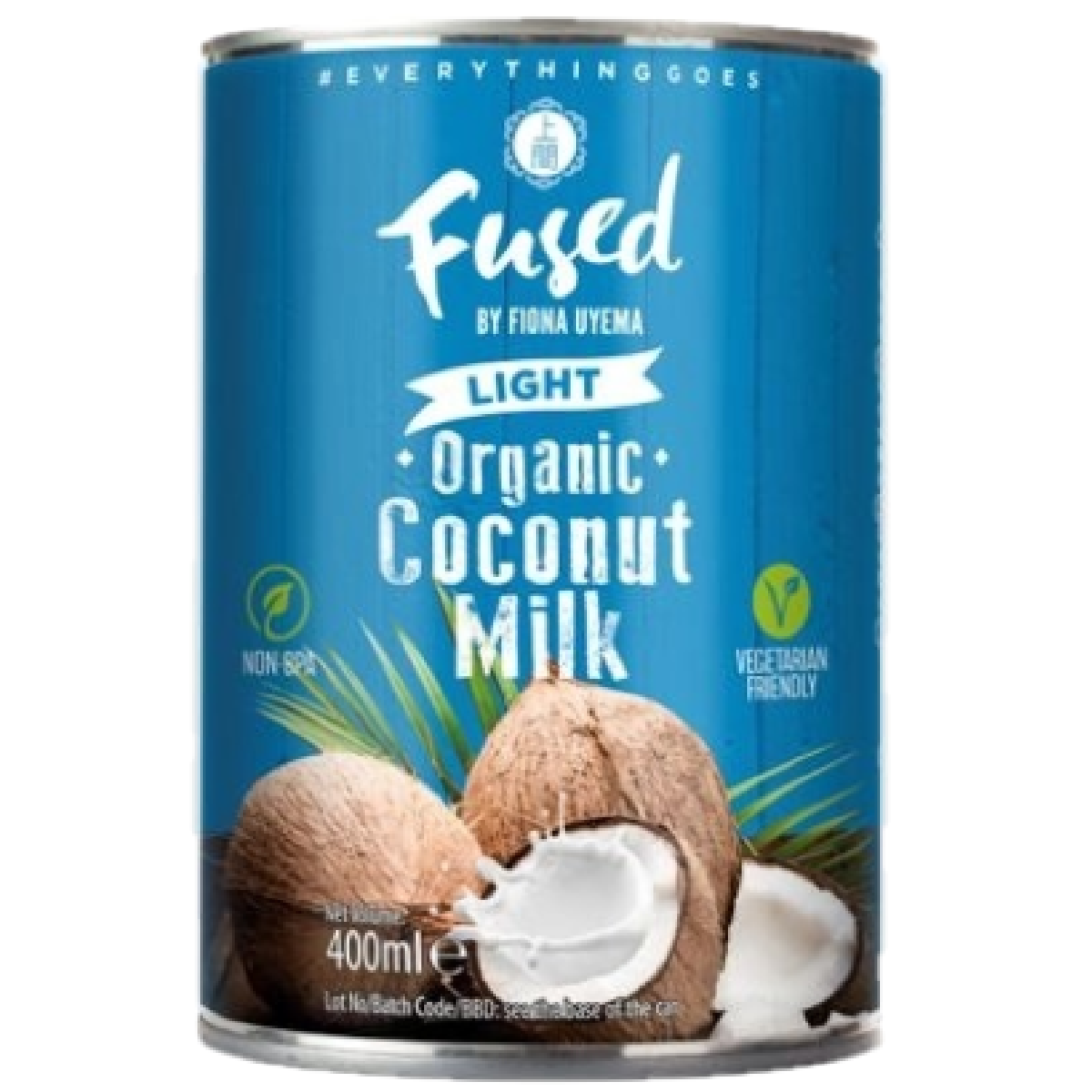 Fused Light Organic Coconut Milk 400ml