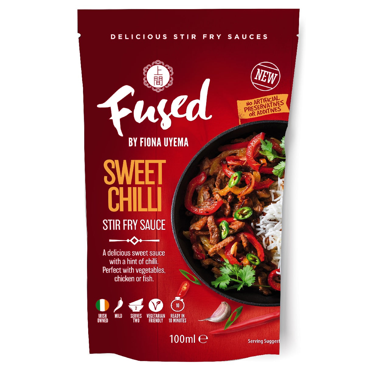 Fused by Fiona Uyema Sweet Chilli Stir Fry Sauce 100ml Ardkeen