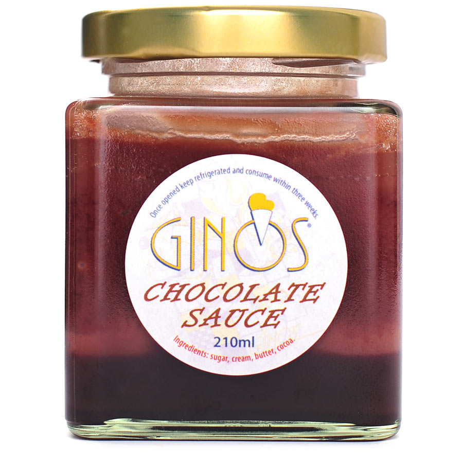 Ginos Chocolate Sauce 210g