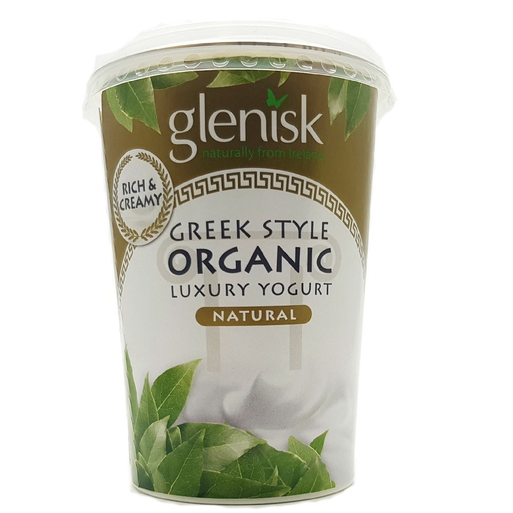 Glenisk Greek Style Organic Yogurt Natural 500g