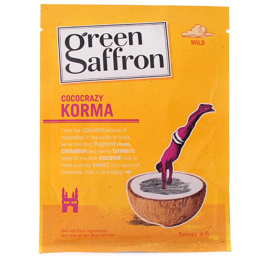 Green Saffron Cococrazy Korma 25g