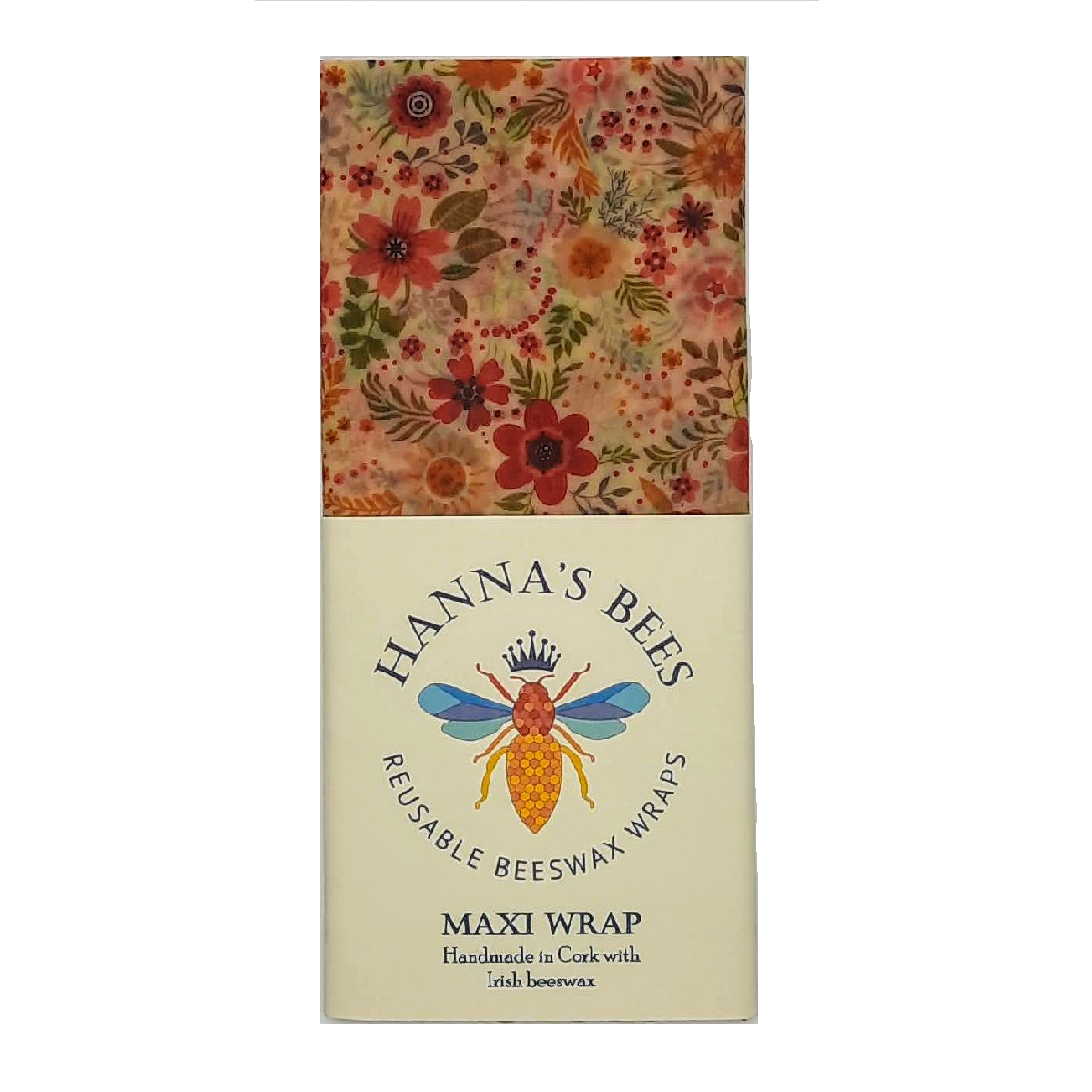 Hanna’s Bees Reusable Beeswax Wraps Maxi Wrap