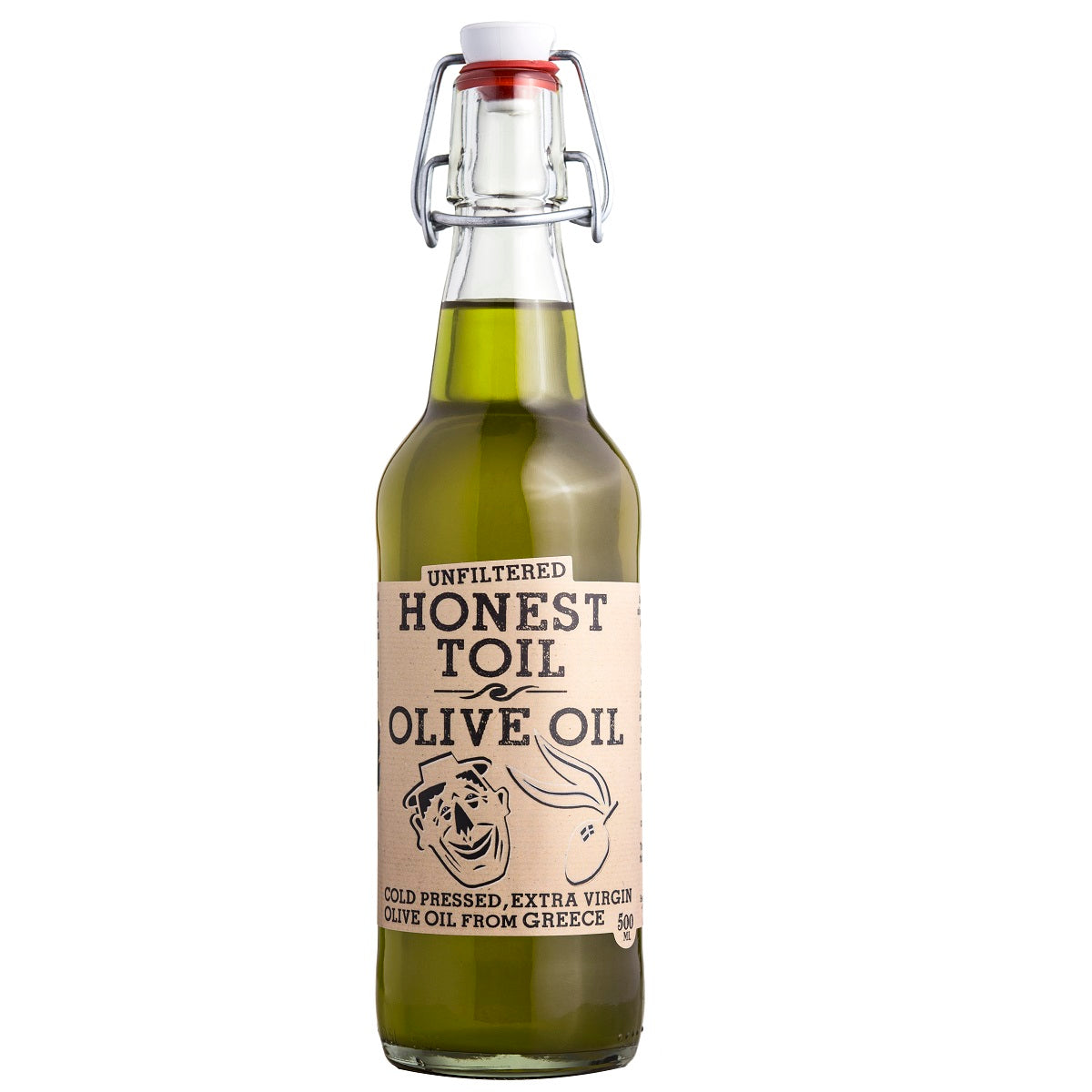 Honest Toil Cold Pressed, Extra Virgin Olive Oil 500ml