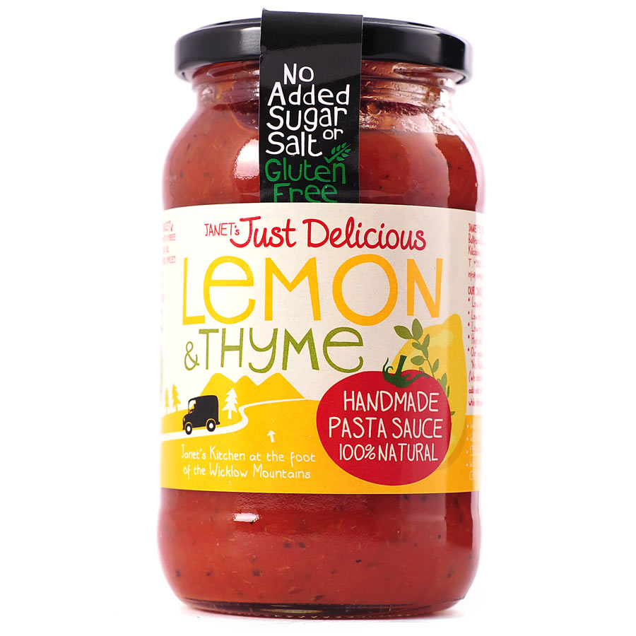 Janet’s Just Delicious Lemon &amp; Thyme Pasta Sauce 350g