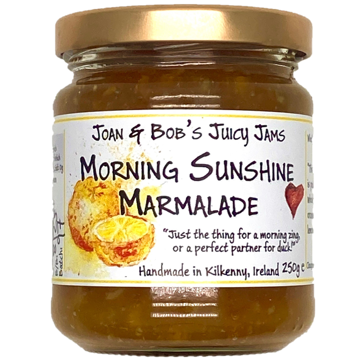 Joan &amp; Bob&#39;s Morning Sunshine Marmalade 250g