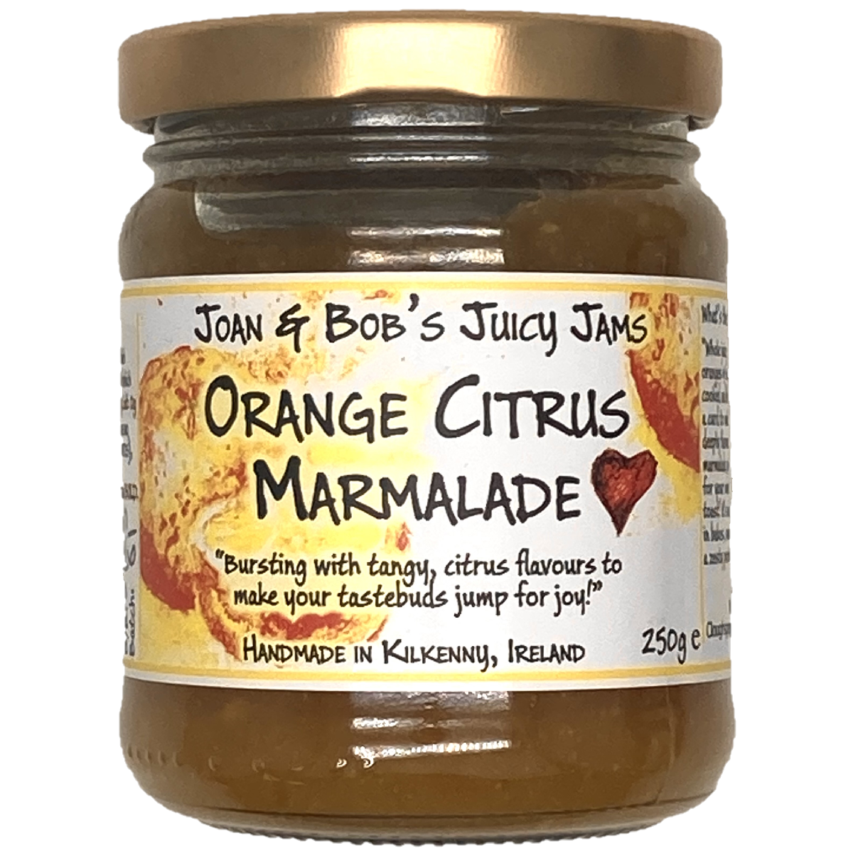 Joan &amp; Bob&#39;s Orange Citrus Marmalade 250g