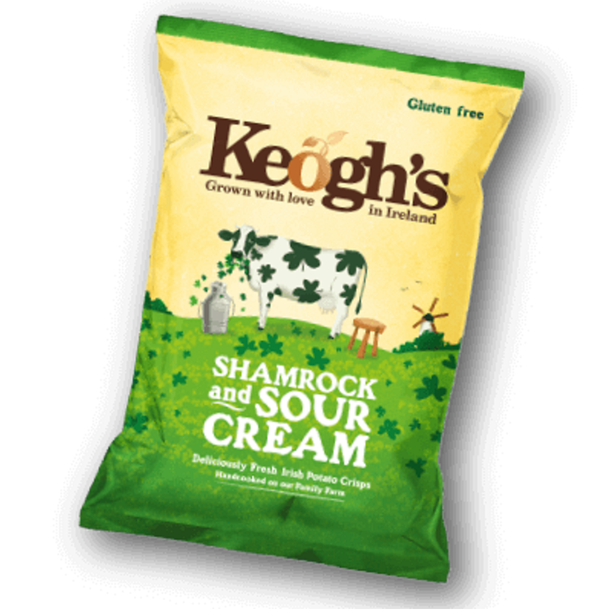 Keogh&#39;s Shamrock &amp; Sour Cream 125g