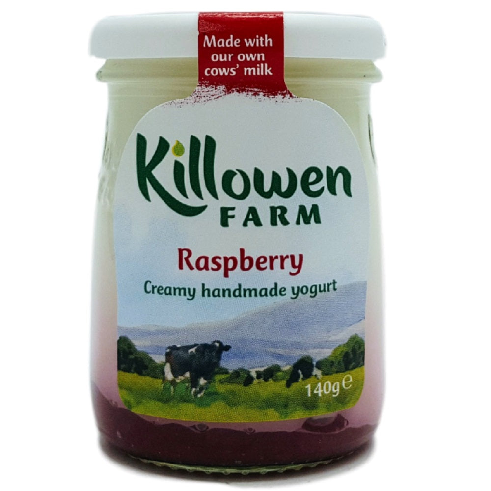 Killowen Farm Raspberry Creamy Handmade Yogurt 140g