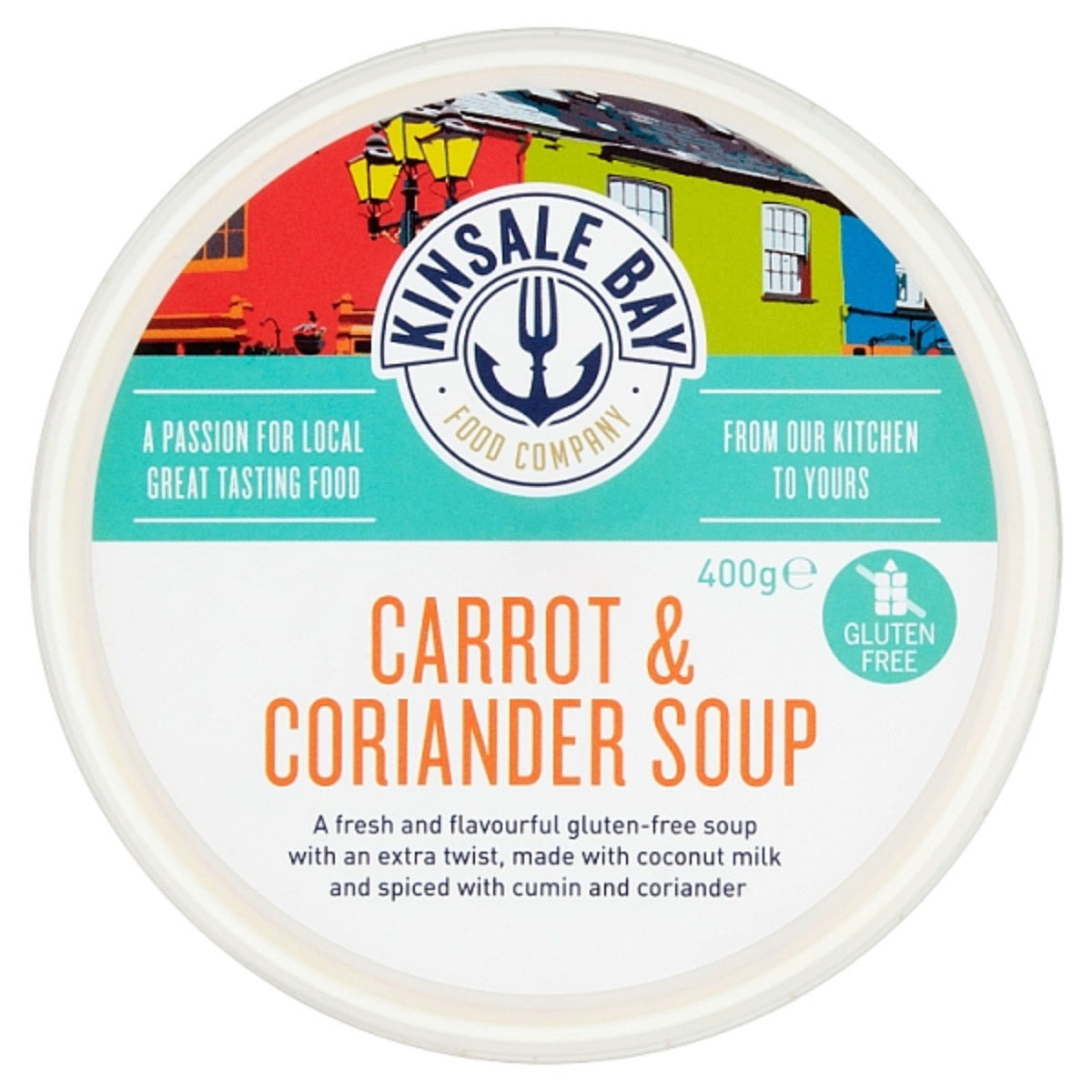 Kinsale Bay Carrot &amp; Coriander Soup 400g