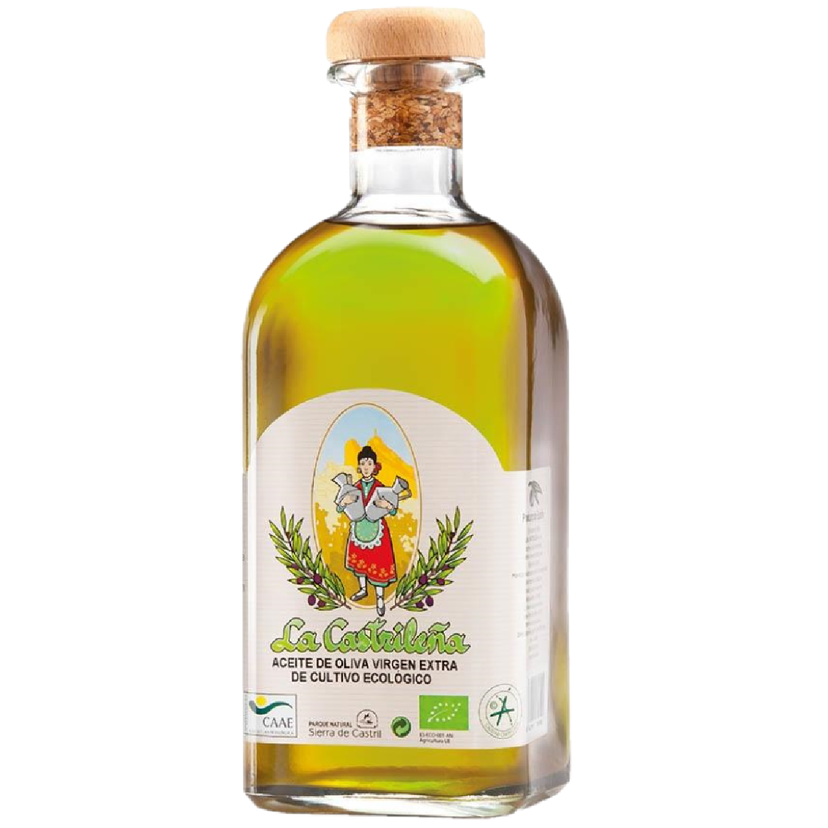 La Castrilena Organic Extra Virgin Olive Oil 1L