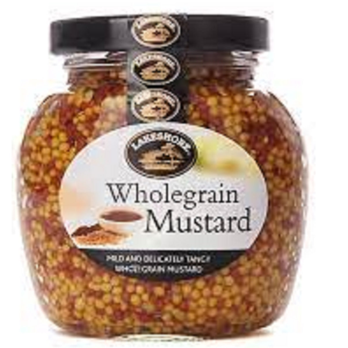 Lakeshore Wholegrain Mustard 205g Ardkeen Quality Food Store