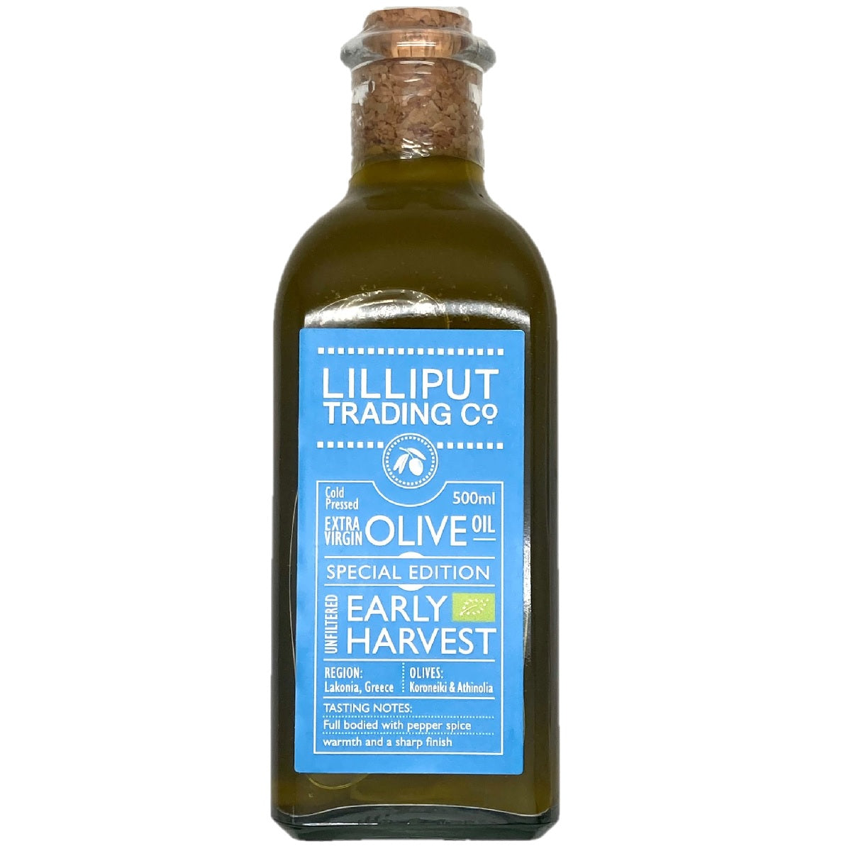 Lilliput Special Edition Early Harvest Unfiltered Olive Oil 500ml