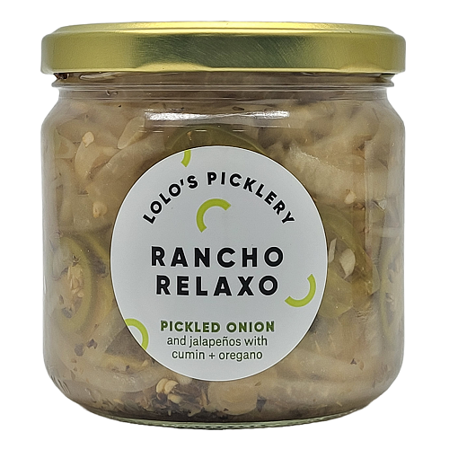 Lolo&#39;s Picklery Rancho Relaxo Pickled Onion 360g