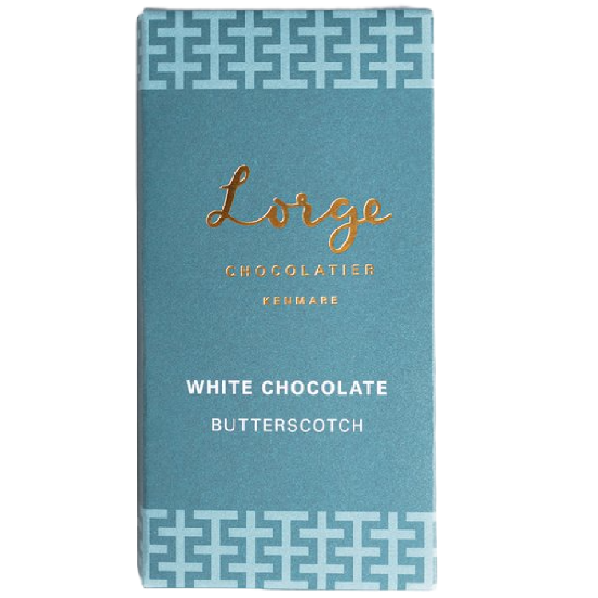 Lorge Chocolates White Chocolate &amp; Butterscotch Bar 100g