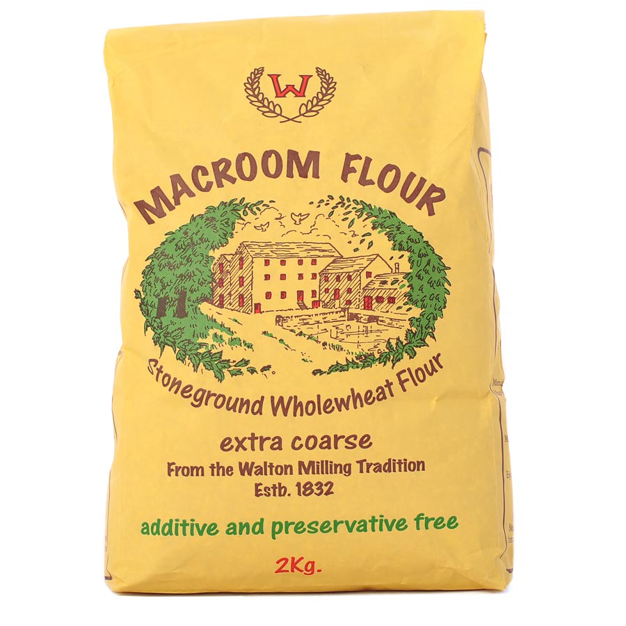 Macroom Flour Stoneground Wholewheat Flour Extra Coarse 2kg
