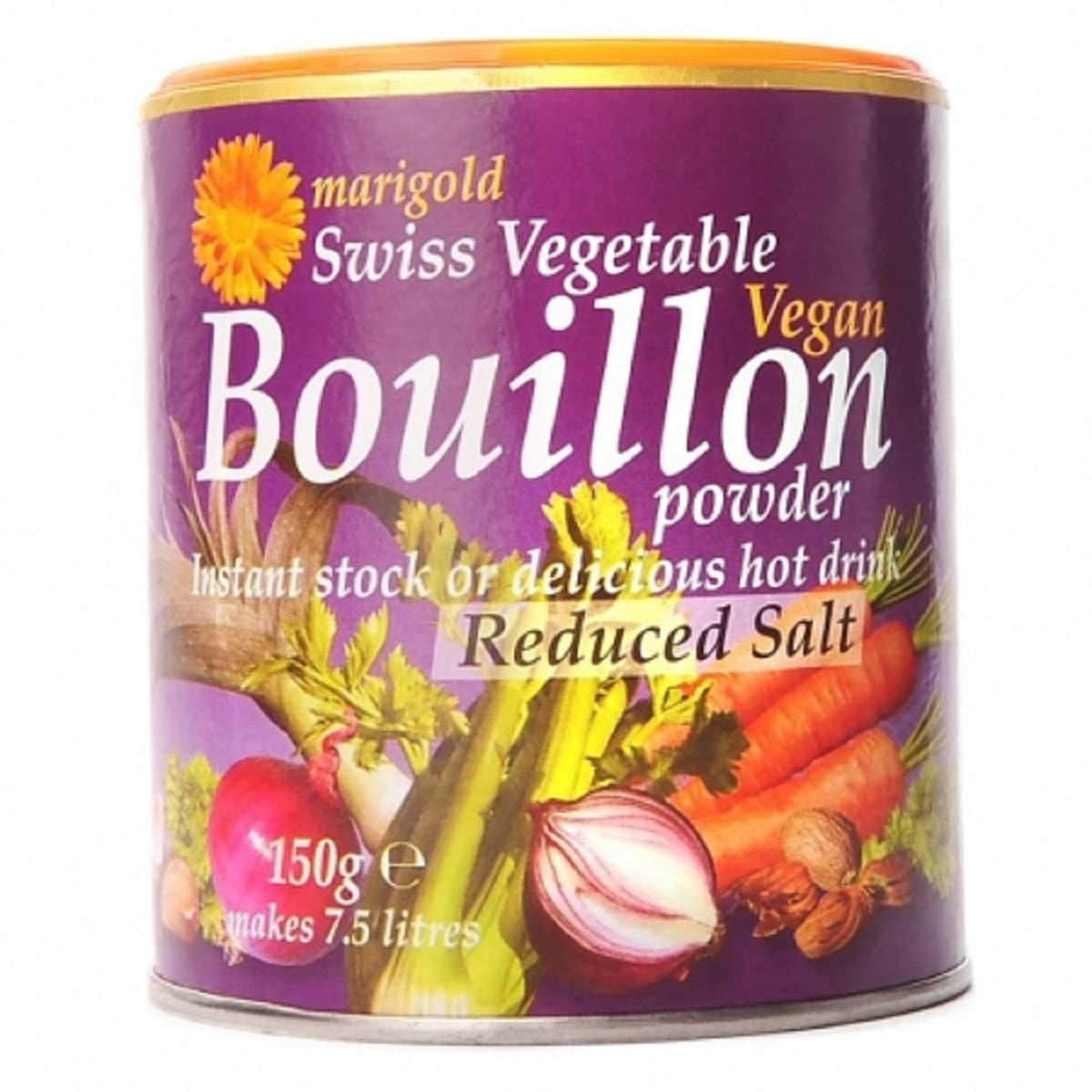Marigold Swiss Vegetable Vegan Bouillon Powder 150g