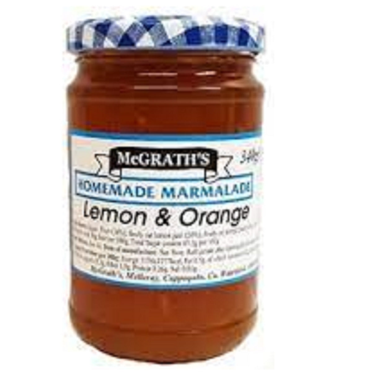McGrath&#39;s Homemade Lemon &amp; Orange Marmalade 340g