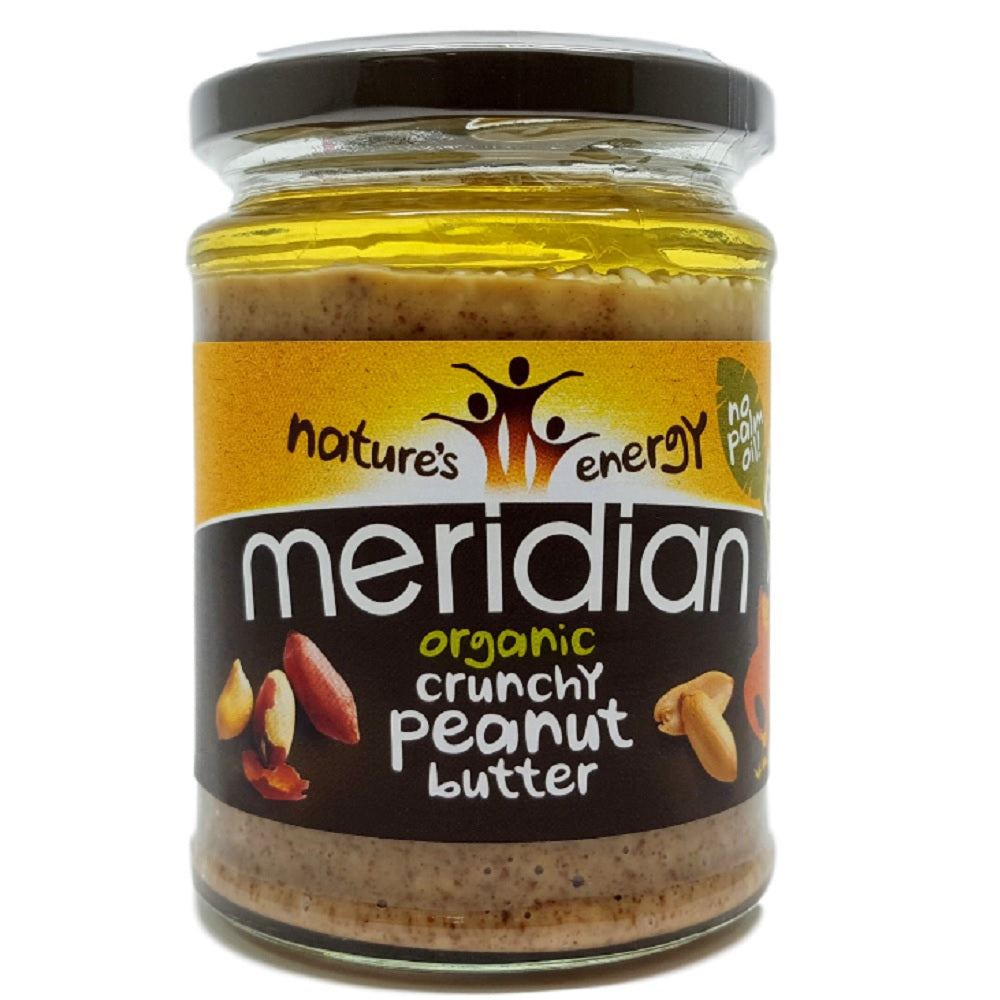 Meridian Organic Crunchy Peanut Butter 280g Ardkeen Quality Food Store