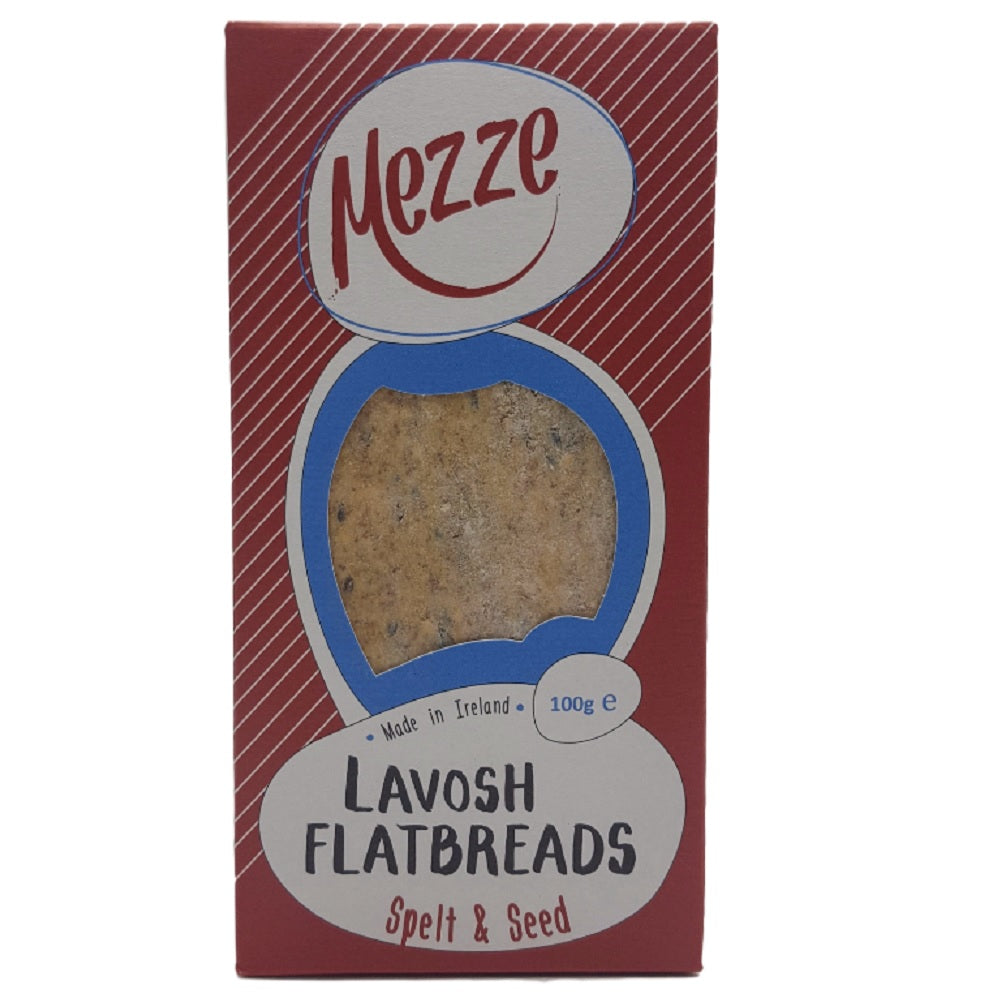 Mezze Lavosh Flatbreads Spelt &amp; Seed 100g