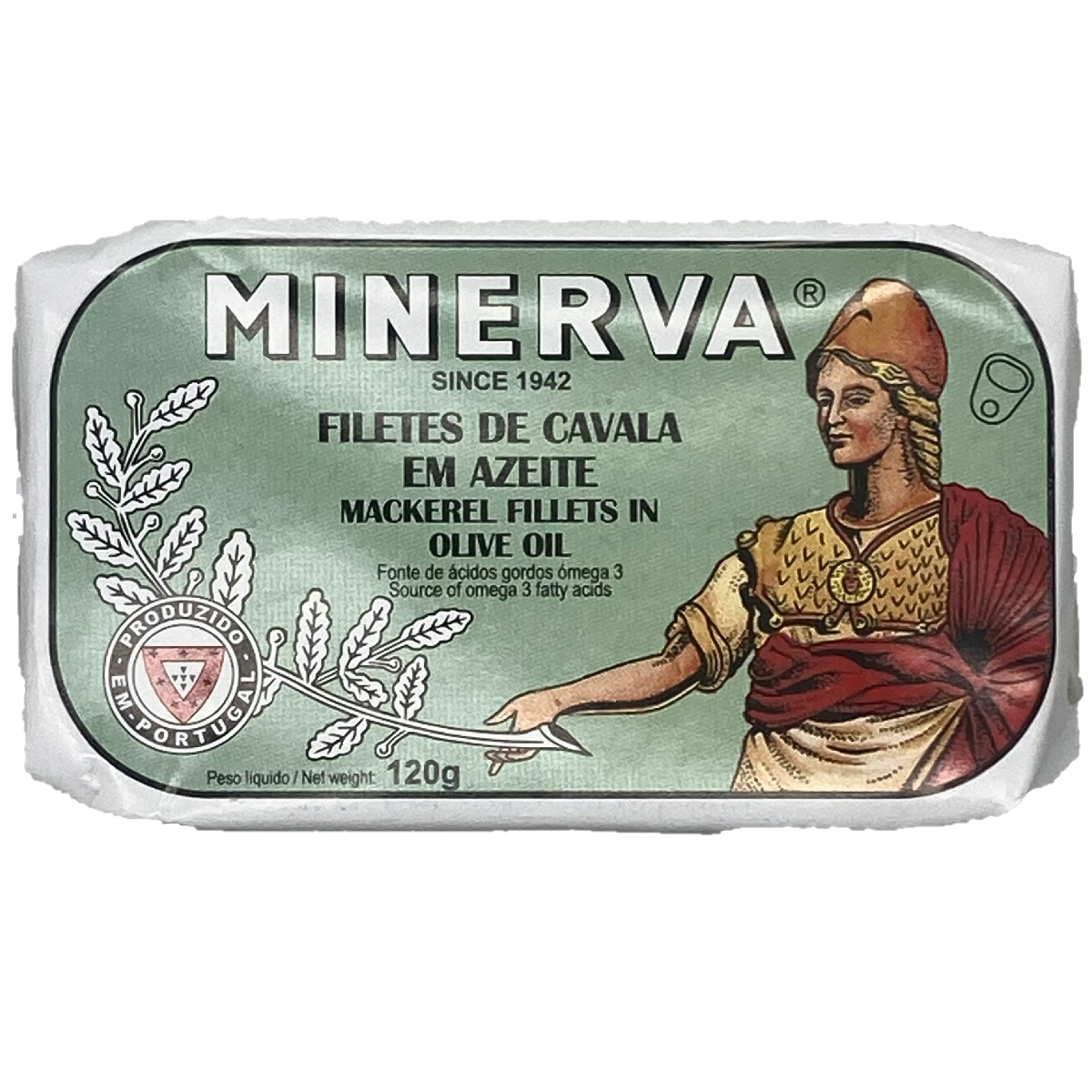 Minerva Mackerel in Olive Oil 120g