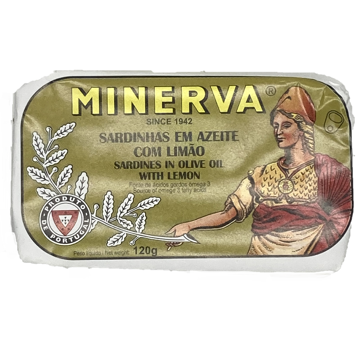 Minerva Sardines in  Olive Oil with Lemon 120g