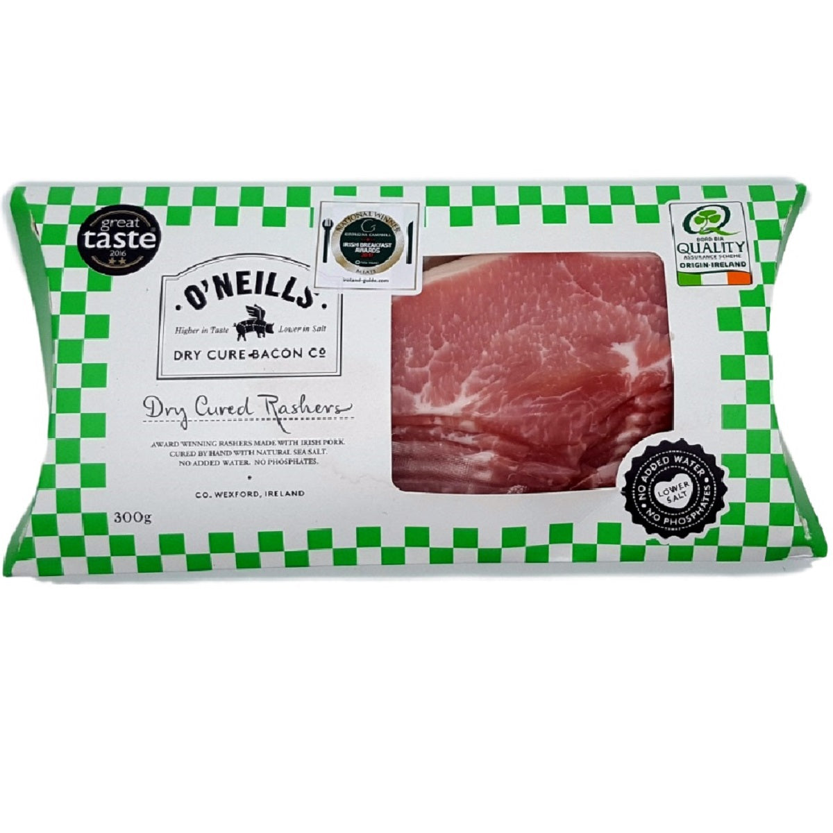 O'Neills Dry Cure Bacon Co Dry Cured Rashers 300g
