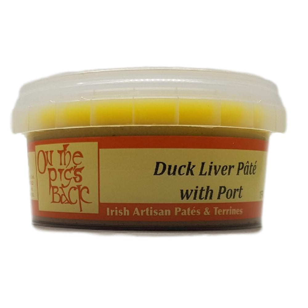 On the Pig&#39;s Back Duck Liver Pate with Port 150g