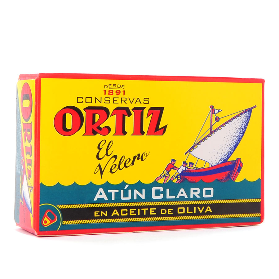 Ortiz Tuna in Olive Oil (Atun Claro En Aceite De Olivia) 112g