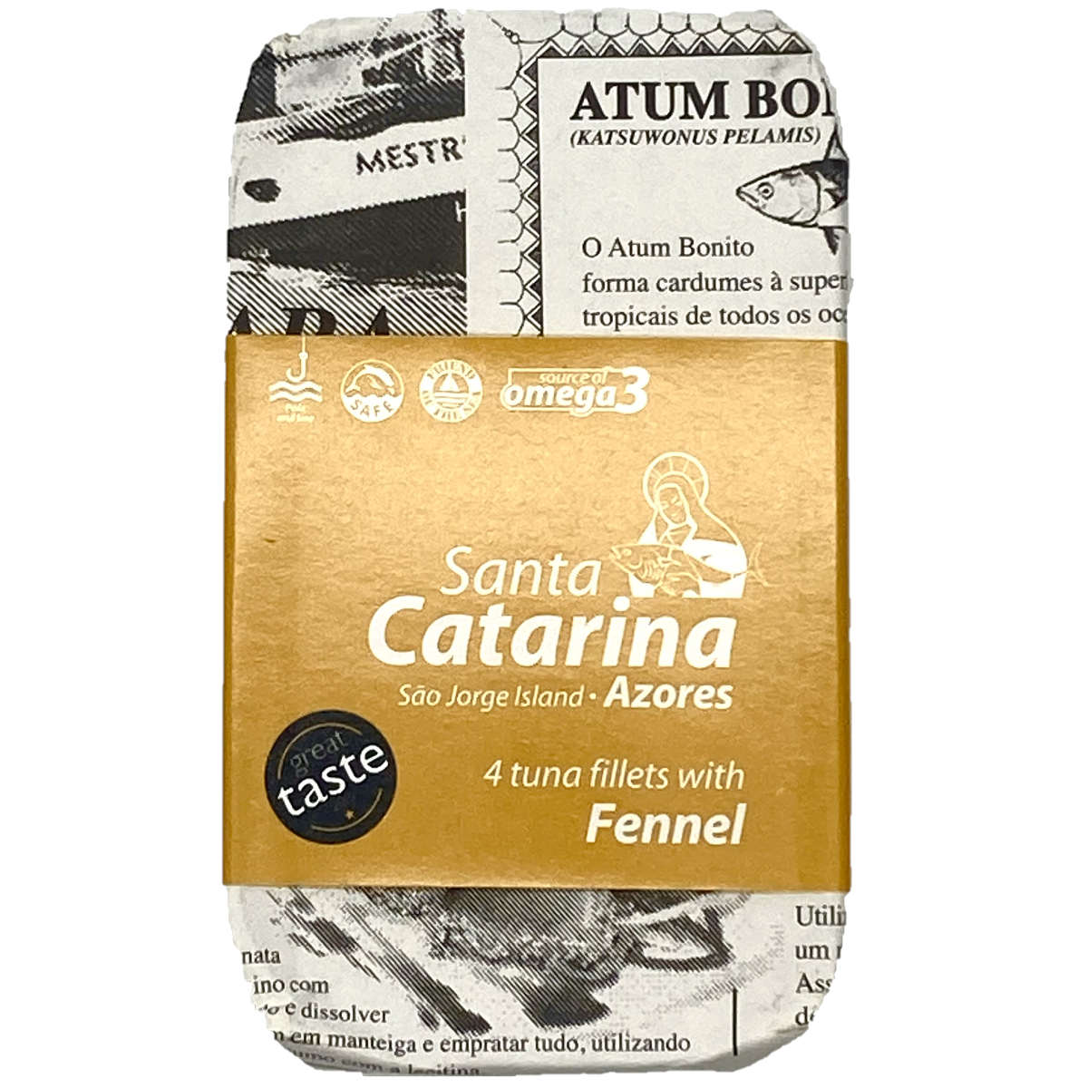 Santa Catarina Tuna Fillets with Fennel 120g