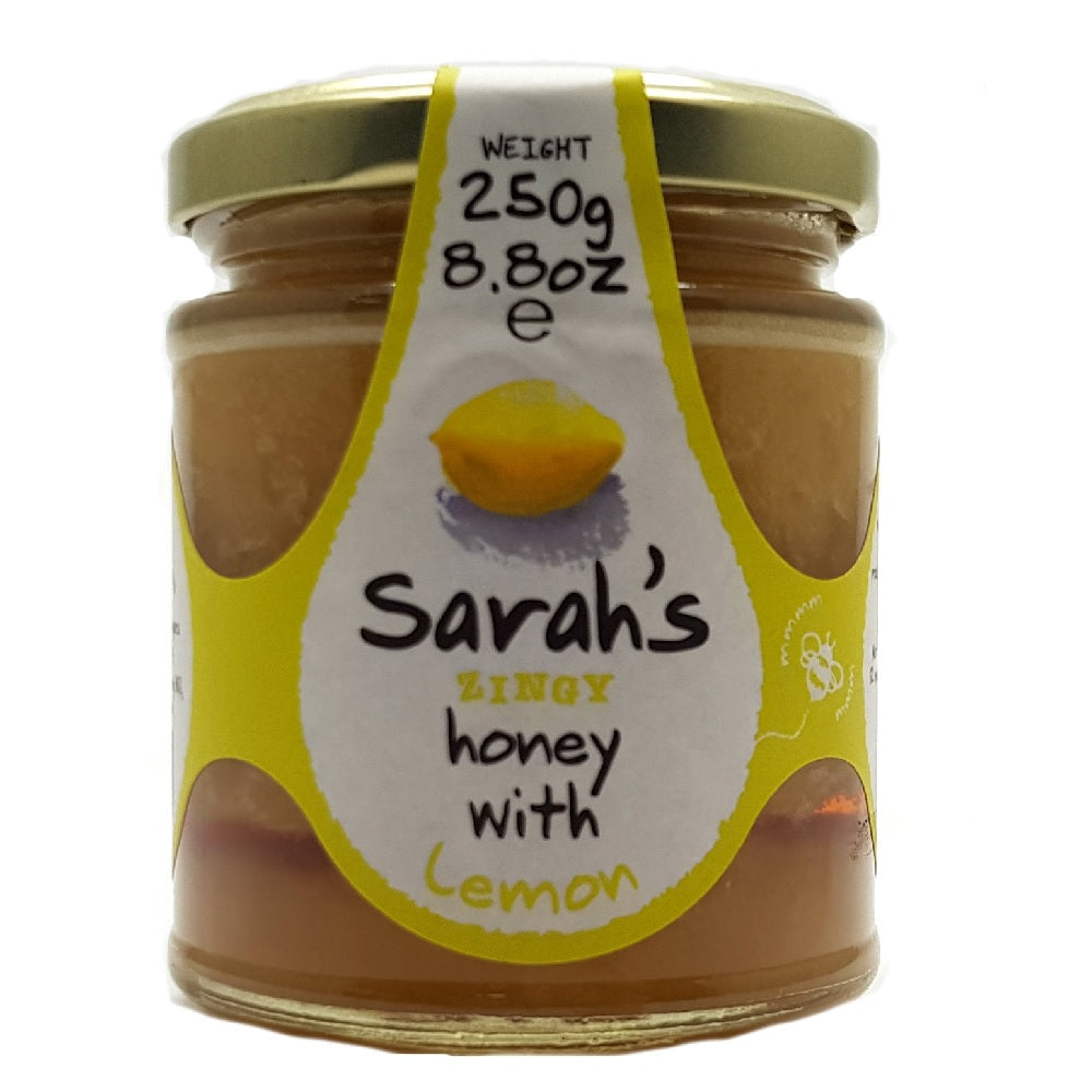 Sarah&#39;s Zingy Honey with Lemon 250g