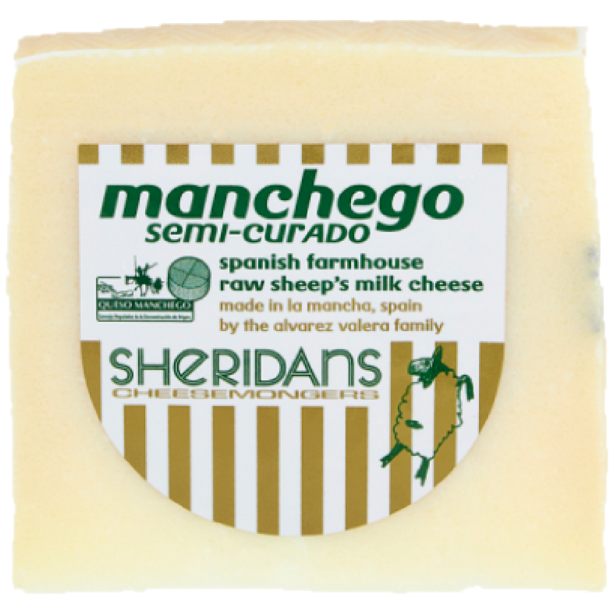 Sheridan&#39;s Cheesemongers Manchego Semi-Curado 180g
